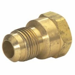 JMF Company 3/8 Fl x 1/2 Fip Adapter Lead Free - 4331617 - Hardware