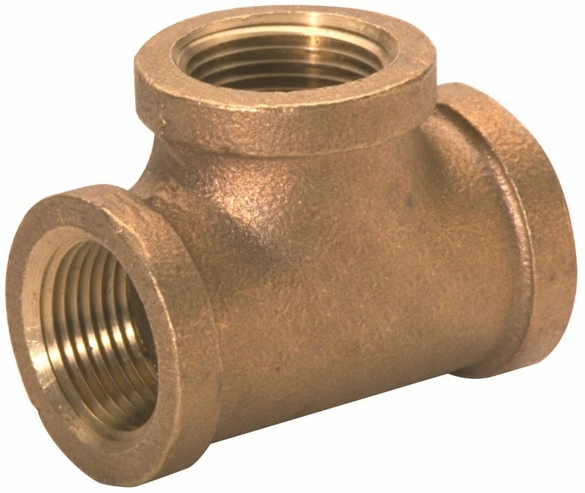 JMF Company 1 1/4 Fip x 1 1/4 Fip x 1 1/4 Fip Brass Tee Lead Free - 4535266 - Hardware 4 JMF Company 1 1/4 Fip x 1 1/4 Fip x 1 1/4 Fip Brass Tee Lead Free - 4535266 - Hardware - Image 2