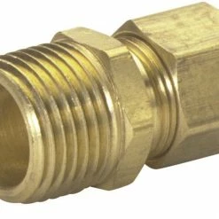 JMF Company 1/8 Comp x 1/8 Mip Adapter Lead Free - 4503280 - Hardware