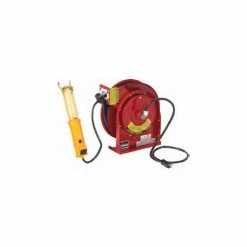 National Spencer 50 Foot Reel with Light and Outlet - 1477NS - Grease Guns