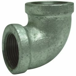 JMF Company 3/4 Fip x 1/2 Fip Galvanized 90 Elbow Bc - 3723512089802 - Hardware