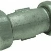 JMF Company 3/4 Comp x 3/4 Comp Long Galvanized Coupling Bc - 3717012129802 - Hardware