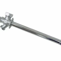 JMF Company 1/2 Push Fit x 3/4 Mgh 12 Inch Lawn Faucet with Vac Bc - 8486608126102 - Hardware