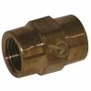 JMF Company 1/4 Fip x 1/4 Fip Barstock Coupling Lead Free - 4338588 - Hardware