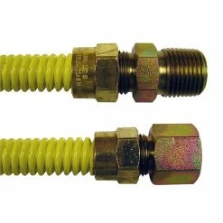 JMF Company 1/2 Od 1/2 Mip x 1/2 Fip 48 Inch Coated SS Gas Con - 0870908087014 - Hardware -us-National Spencer -Sales 2022 bd2d60865c267e5d1be65384e2ad3acfffad7f45 25210003 25210003 image 25210003