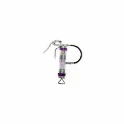 National Spencer Clear Grease Gun With 12 Inch Whip Hose - Purple - 620CTP - Grease Guns