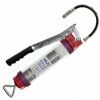 National Spencer Clear Grease Gun With 12 Inch Flexible Whip Hose - Purple - HD4ACTP - Grease Guns
