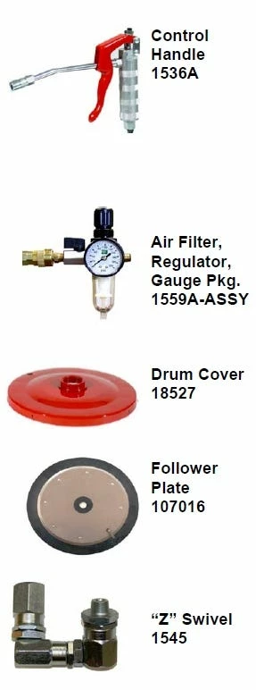 National Spencer Pneumatic Grease System - 55:1 Ratio With 10 Foot Hose - 3574A-10 - Grease Guns 5 National Spencer Pneumatic Grease System - 55:1 Ratio With 10 Foot Hose - 3574A-10 - Grease Guns - Image 3