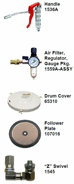 National Spencer Pneumatic Grease System - 50:1 Ratio With 25 Foot Hose - 3574R-25 - Grease Guns 4 National Spencer Pneumatic Grease System - 50:1 Ratio With 25 Foot Hose - 3574R-25 - Grease Guns - Image 2